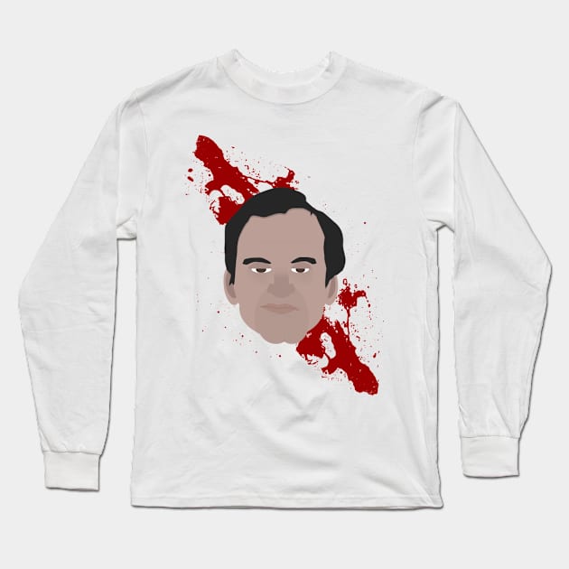 Bloody Tarantino Long Sleeve T-Shirt by JorisLAQ